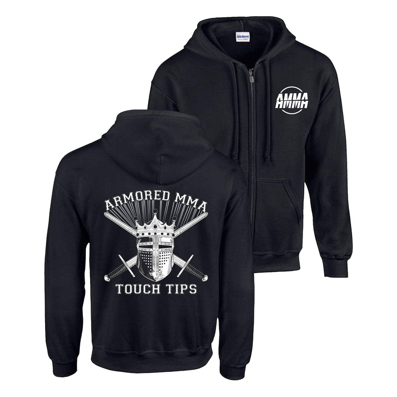 Touch Tips Zip-Up Hoodie